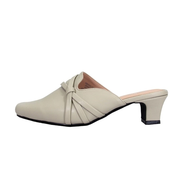 women's wide width mules and clogs