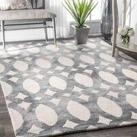 Carson Carrington Lohja Handmade Modern Wool Geometric Area Rug