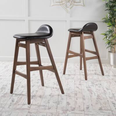 Carson Carrington Viborg 35-inch Wood Finish Bar Stool (Set of 2) by