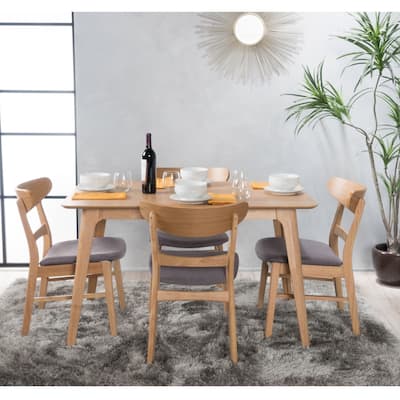 Idalia 5-piece Wood Rectangular Dining Set by Christopher Knight Home