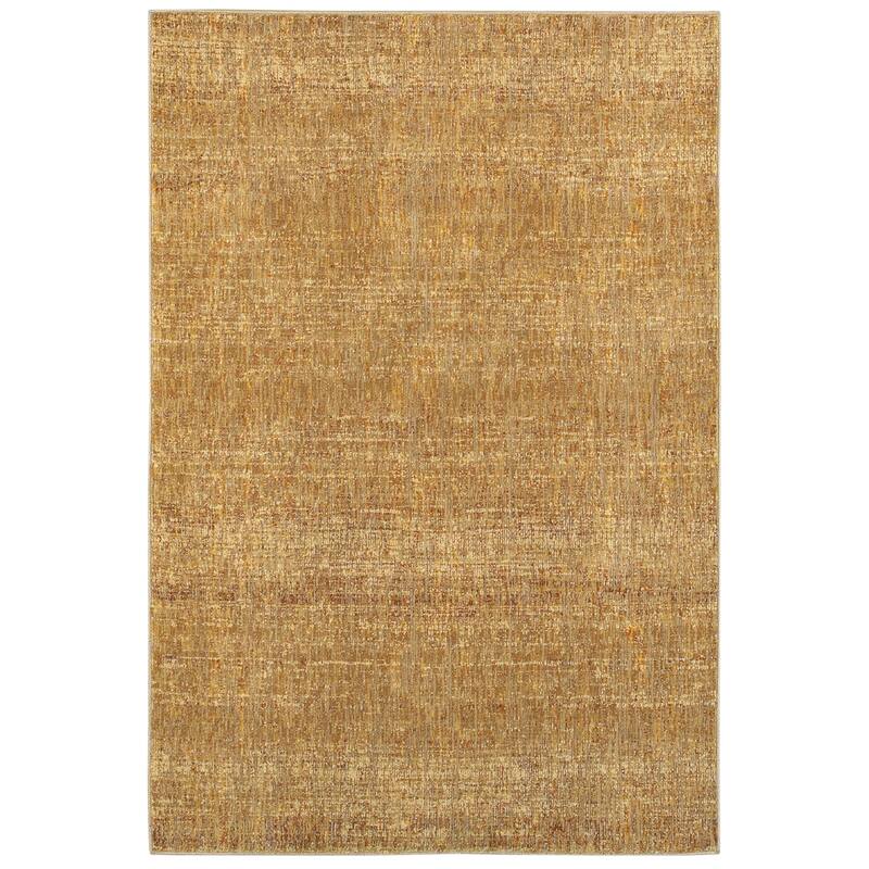 Style Haven Parada Tonal Textures Area Rug - 8' 6" x 11' 7" - Gold/Yellow