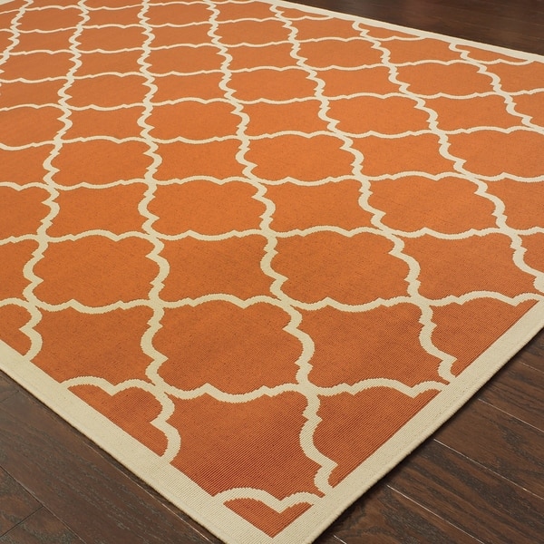 Carson Carrington Vasby Indoor Outdoor Lattice Rug On Sale Overstock 21247715