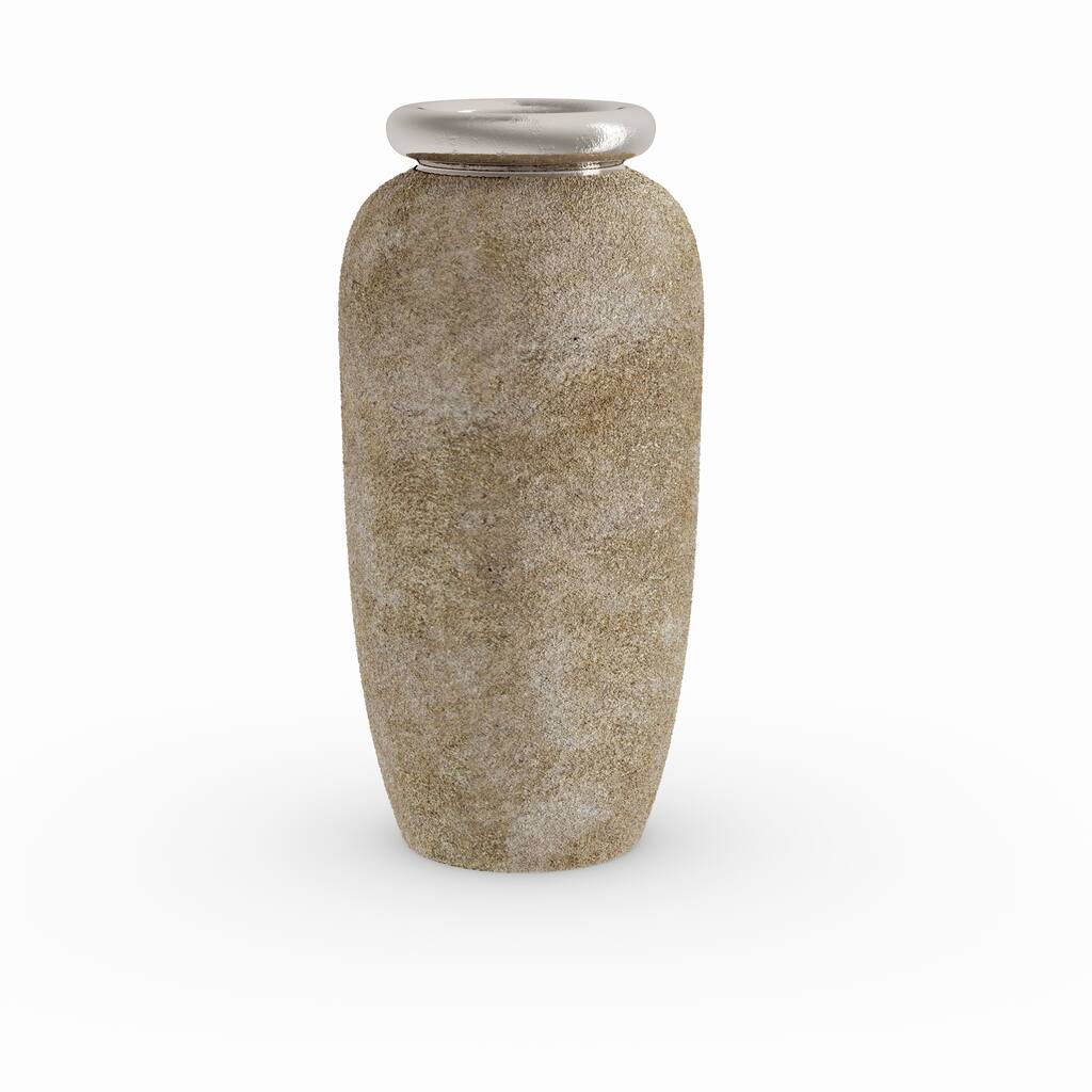 Carson Carrington Alavus Metallic Ceramic Vase
