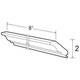 Cabinet Mania White Shaker Kitchen Cabinet Crown Molding