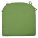 preview thumbnail 12 of 15, Round Back Outdoor Patio Chair Seat Cushion Green