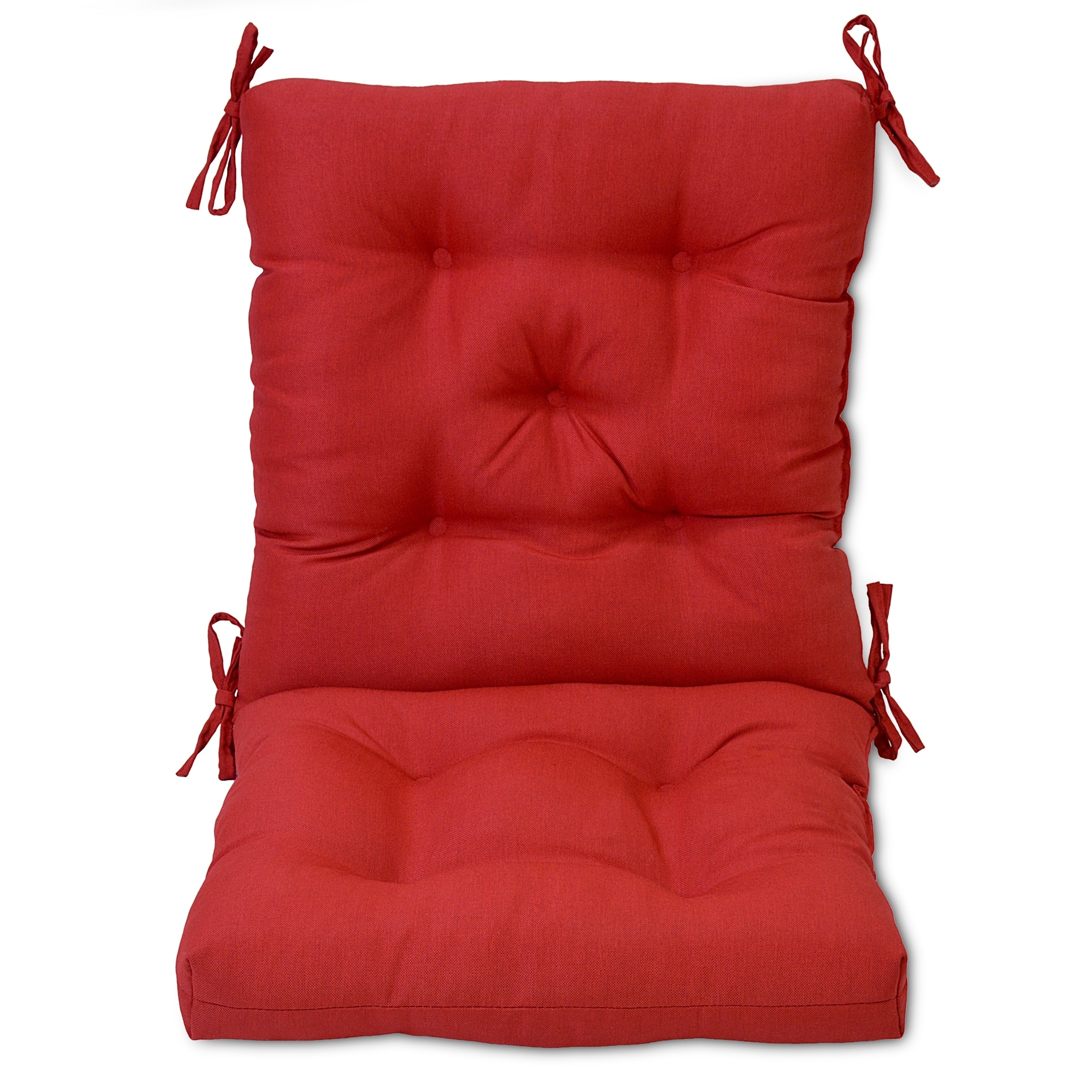 Tufted Chair Back Cushion: 18 x 20