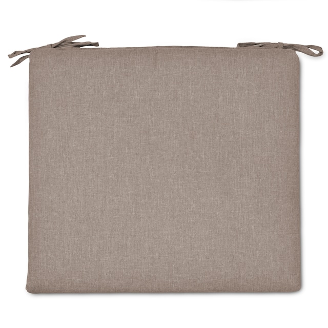 Solid Color Outdoor Seat Cushion - taupe