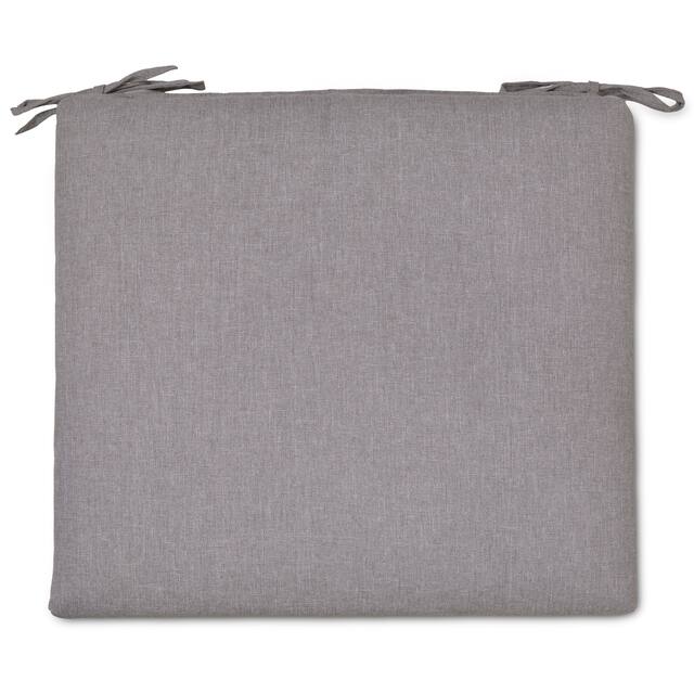 Solid Color Outdoor Seat Cushion - gray