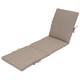 Decor Therapy Outdoor Patio Chaise Lounge Cushion - taupe