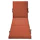 Decor Therapy Outdoor Patio Chaise Lounge Cushion - Orange