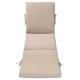 Decor Therapy Outdoor Patio Chaise Lounge Cushion - Tan
