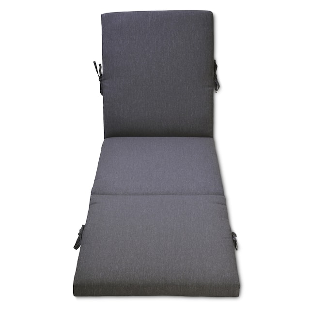 Decor Therapy Outdoor Patio Chaise Lounge Cushion - Charcoal