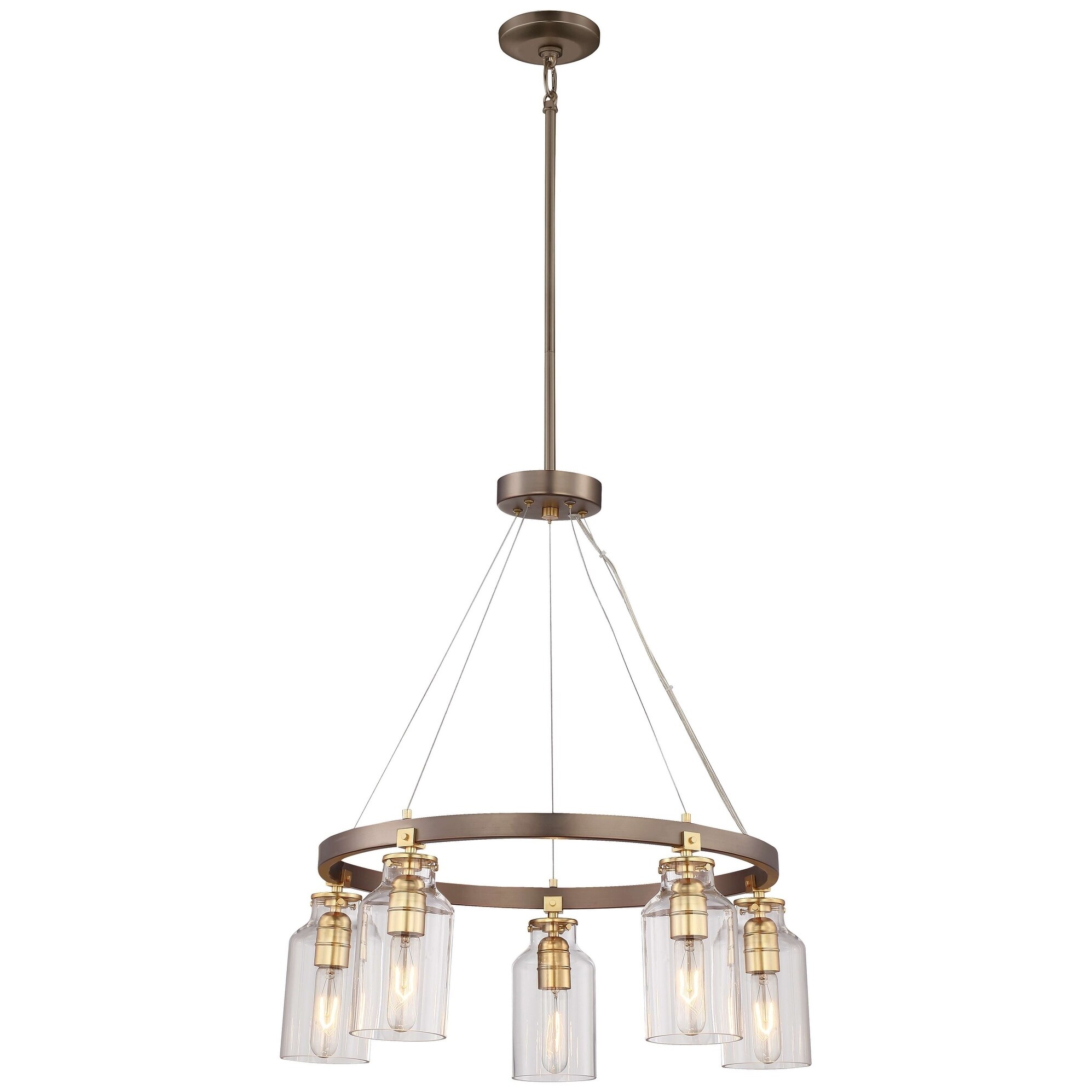 Minka Lavery Morrow 5 Light Chandelier - Chandeliers For Bedrooms by Overstock.com