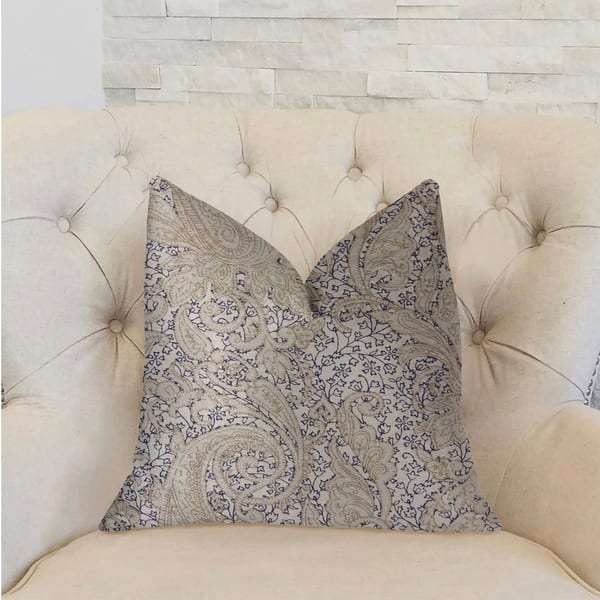 Plutus Quartz Skye Beige Luxury Decorative Throw Pillow - Bed Bath ...