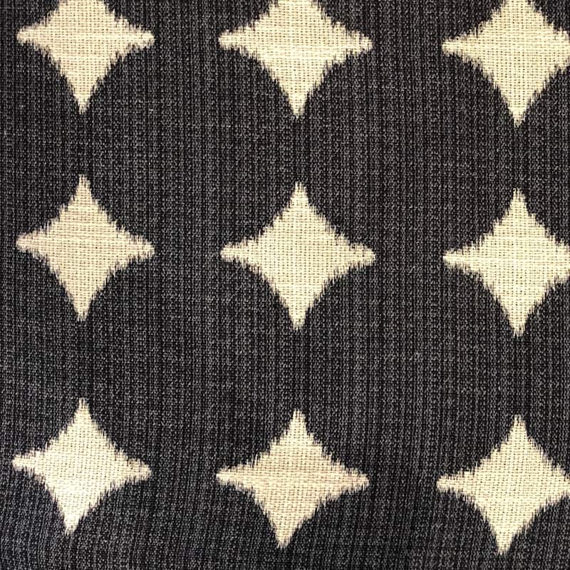 Plutus Savannah Black and Beige Luxury Decorative Throw Pillow