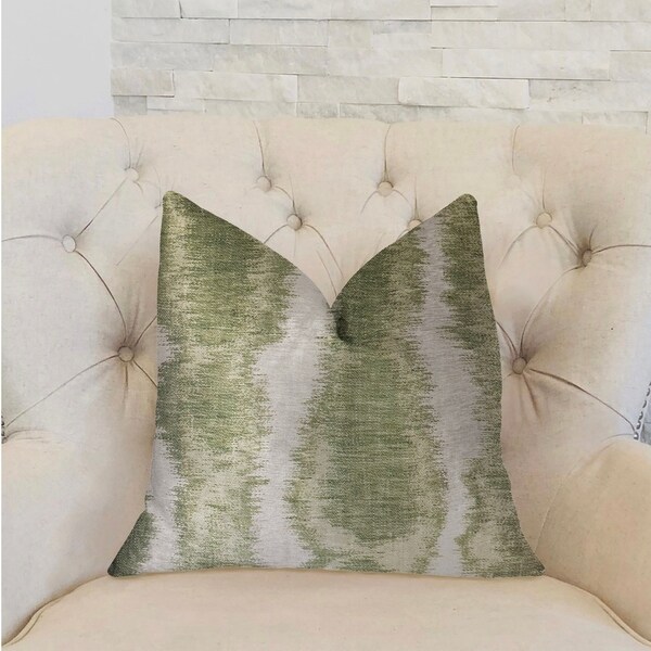 Shop Plutus Green Haven Green And Beige Luxury Decorative