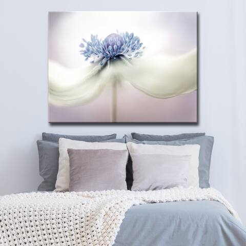 Anemone' Floral Wrapped Canvas Wall Art