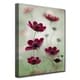 preview thumbnail 3 of 3, Cosmos Sway' Floral Wrapped Canvas Wall Art