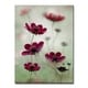 preview thumbnail 2 of 3, Cosmos Sway' Floral Wrapped Canvas Wall Art