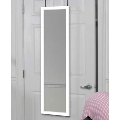 Mirrotek Over the Door Wall Mounted Full Length Door Dressing Mirror