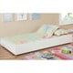preview thumbnail 3 of 17, Bays Transitional Twin Wood Underbed Trundle with Casters by Furniture of America