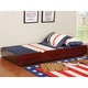 preview thumbnail 6 of 17, Bays Transitional Twin Wood Underbed Trundle with Casters by Furniture of America