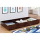 preview thumbnail 9 of 17, Bays Transitional Twin Wood Underbed Trundle with Casters by Furniture of America