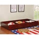 preview thumbnail 13 of 17, Bays Transitional Twin Wood Underbed Trundle with Casters by Furniture of America