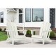 Laguna Outdoor Folding Patio Poly Adirondack Chair (Set of 2) - Thumbnail 6