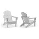 Laguna Outdoor Folding Patio Poly Adirondack Chair (Set of 2) - Thumbnail 23