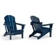 Laguna Outdoor Folding Patio Poly Adirondack Chair (Set of 2) - Thumbnail 55