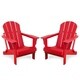 Laguna Outdoor Patio Poly Adirondack Chair (Set of 2) - Thumbnail 17