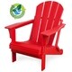 Laguna Outdoor Patio Poly Adirondack Chair (Set of 2) - Thumbnail 11