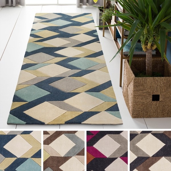 Carson Carrington Kiruna Hand-tufted Greece Runner Rug
