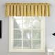 Porch & Den Inez Room Darkening Window Valance - 54 x 18 - Flax