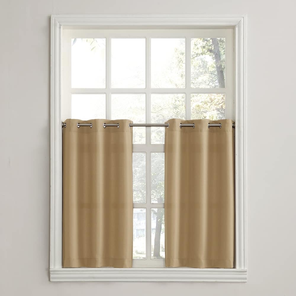 Copper Grove Speedwell Grommet Window Tier Pair