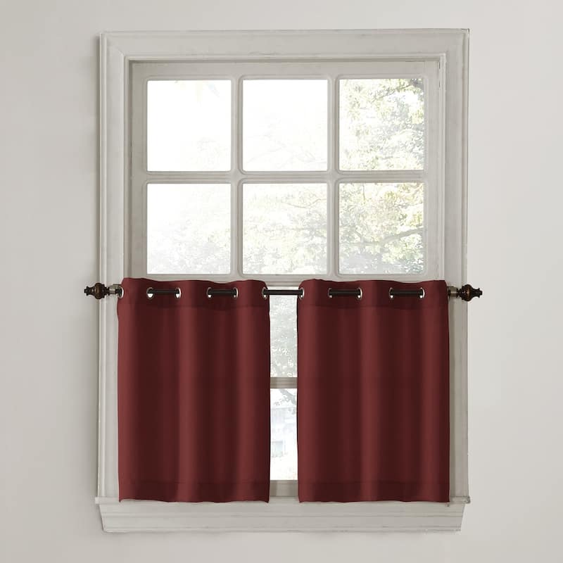 Copper Grove Speedwell Grommet Window Tier Pair