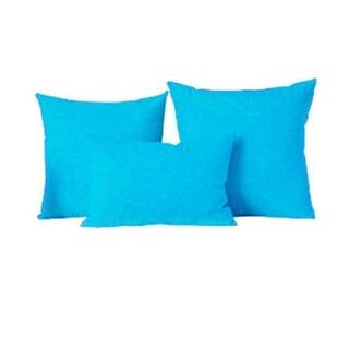 Shop Solid Decorative Pillow Cases Throw Polyester Cushion Cover