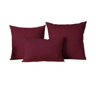 Solid Decorative Pillow Cases Throw Polyester Cushion Solid Decorative Pillow Cases Throw Polyester Cushion