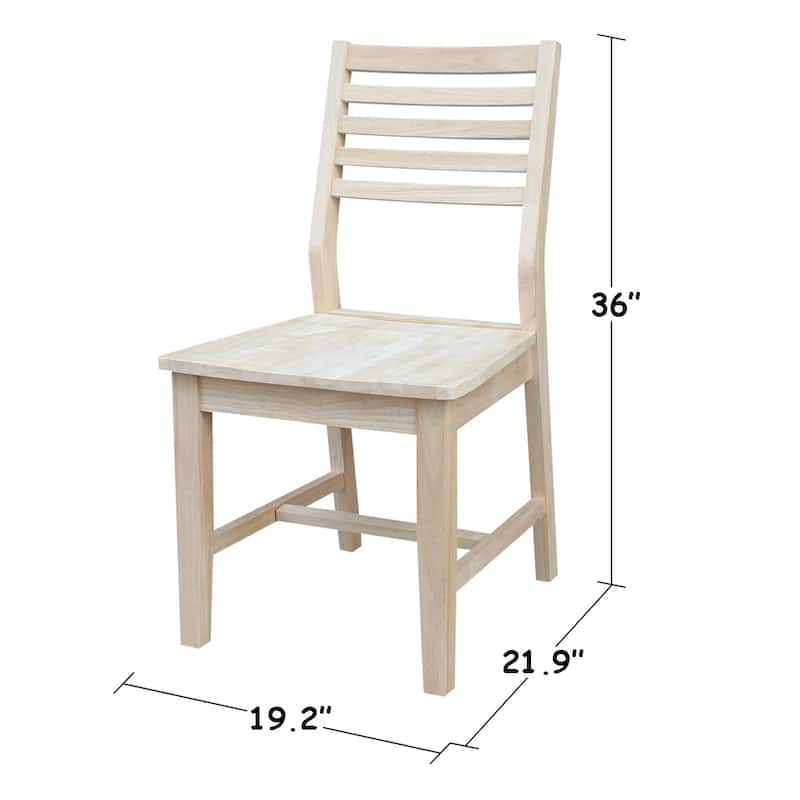 Set of 2 Aspen Slat Chairs