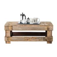 Del Hutson Designs Barnwood Coffee Table
