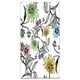 Designart 'Hand drawn summer flowers' Floral Print on Wrapped Canvas ...