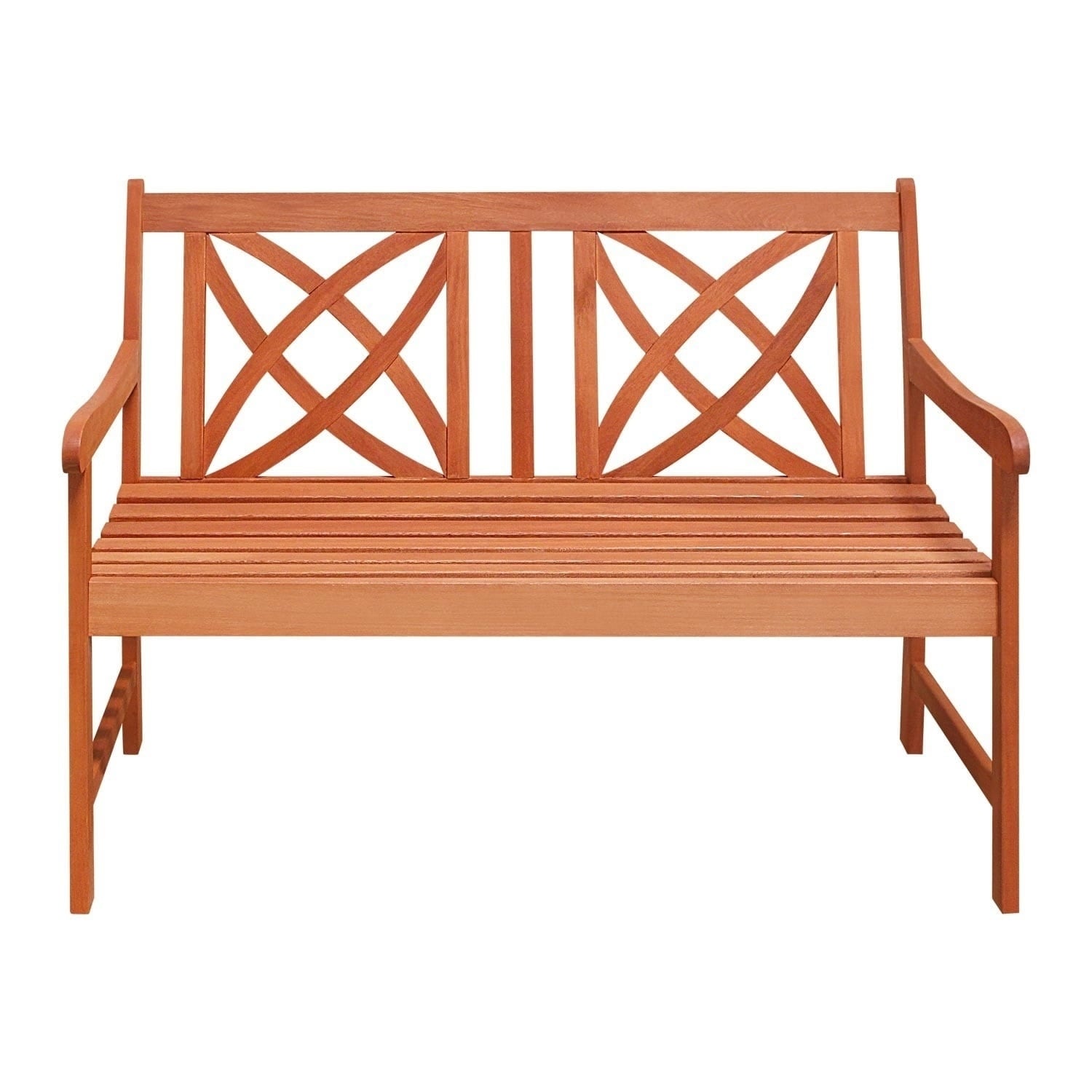 Shop Eco Friendly 4 Foot Wood Garden Bench Free Shipping Today