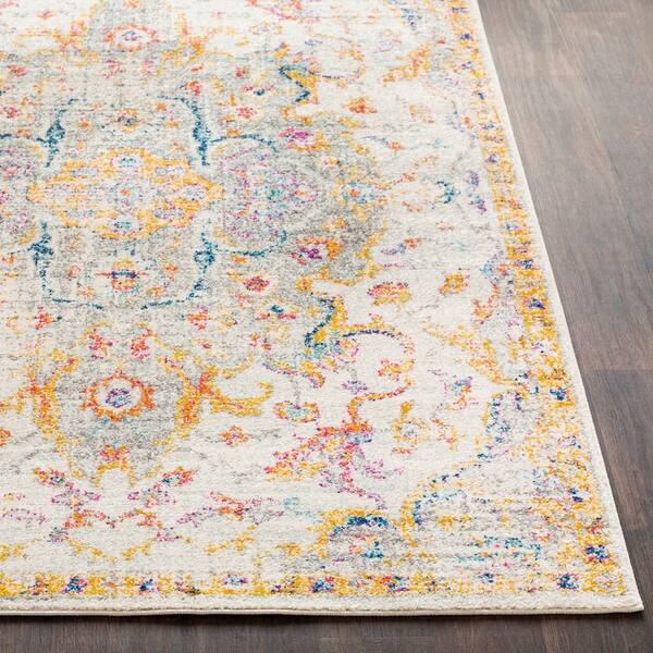 Ani Vintage Traditional Gray Area Rug 5 3 X 7 6 Overstock 21278228