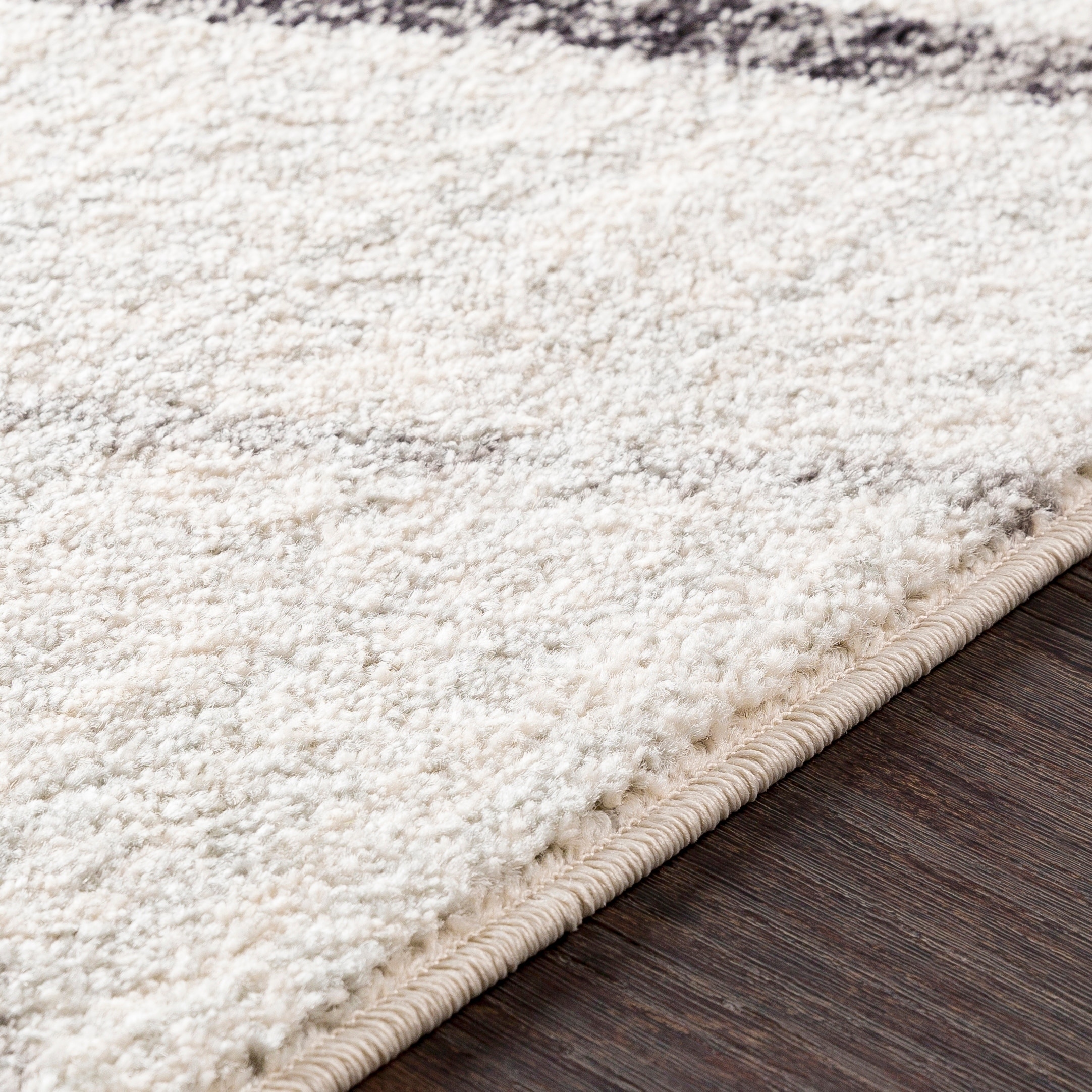 Mellie Gray Contemporary Lines Area Rug 5 3 X 7 6 Overstock 21278244