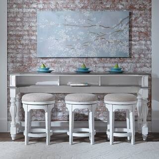 Magnolia Manor Antique White Table 4 Piece Console Set Magnolia Manor Antique White Table 4 Piece Console Set