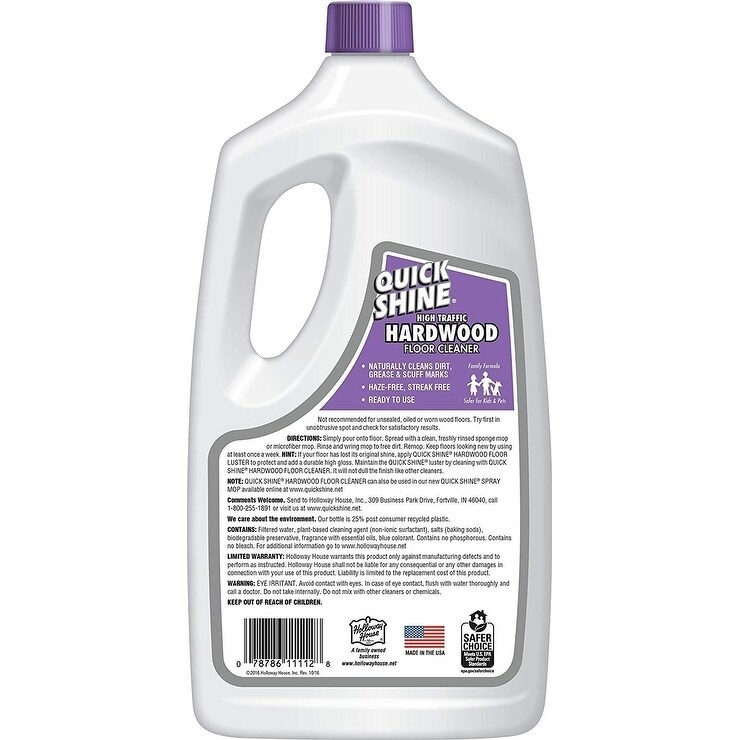 Quick Shine Hardwood Floor Cleaner And Spray Mop Bundle