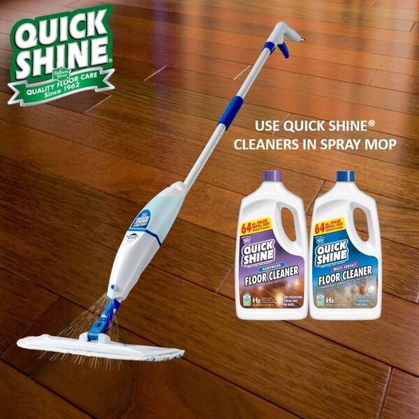 Shop Quick Shine Multi Surface Floor Cleaner And Spray Mop Bundle