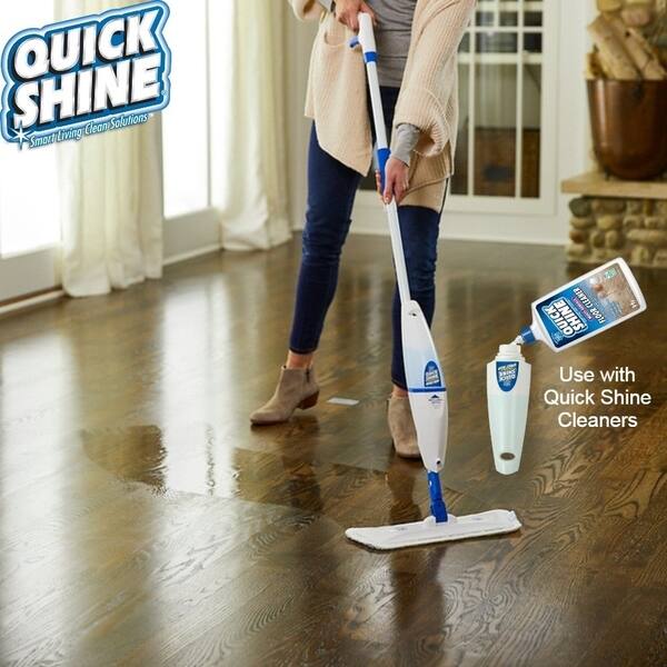 Shop Quick Shine Multi Surface Floor Cleaner And Spray Mop Bundle