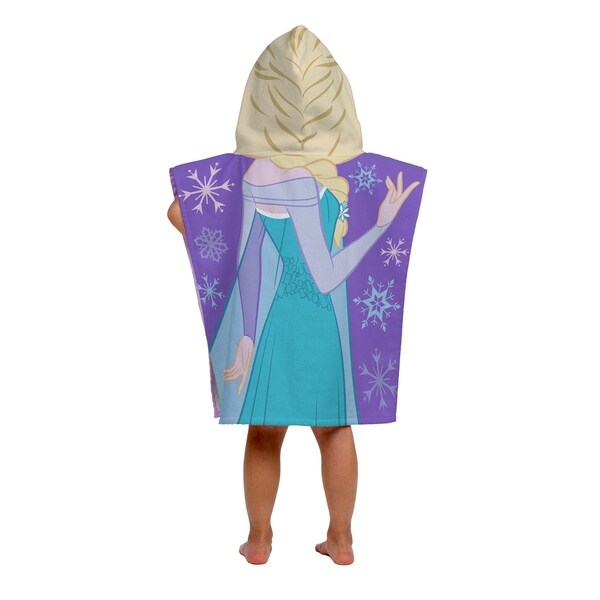 frozen hooded towel poncho